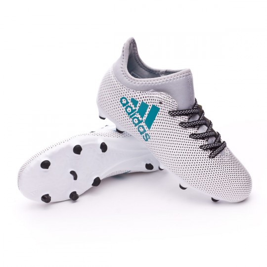 Chaussure de football adidas X 17.3 FG enfant White-Energy blue-Core ... Chaussure de football adidas X 17.3 FG enfant White-Energy blue-Core legre - Boutique de football Fútbol Emotion