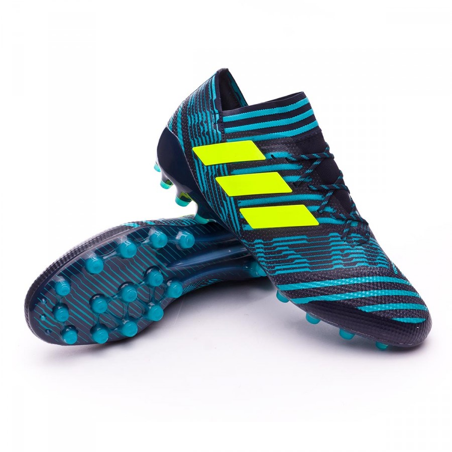 Scarpe adidas Nemeziz 17.1 AG Legend ink-Solar yellow-Energy blue - Negozio  di calcio Fútbol Emotion