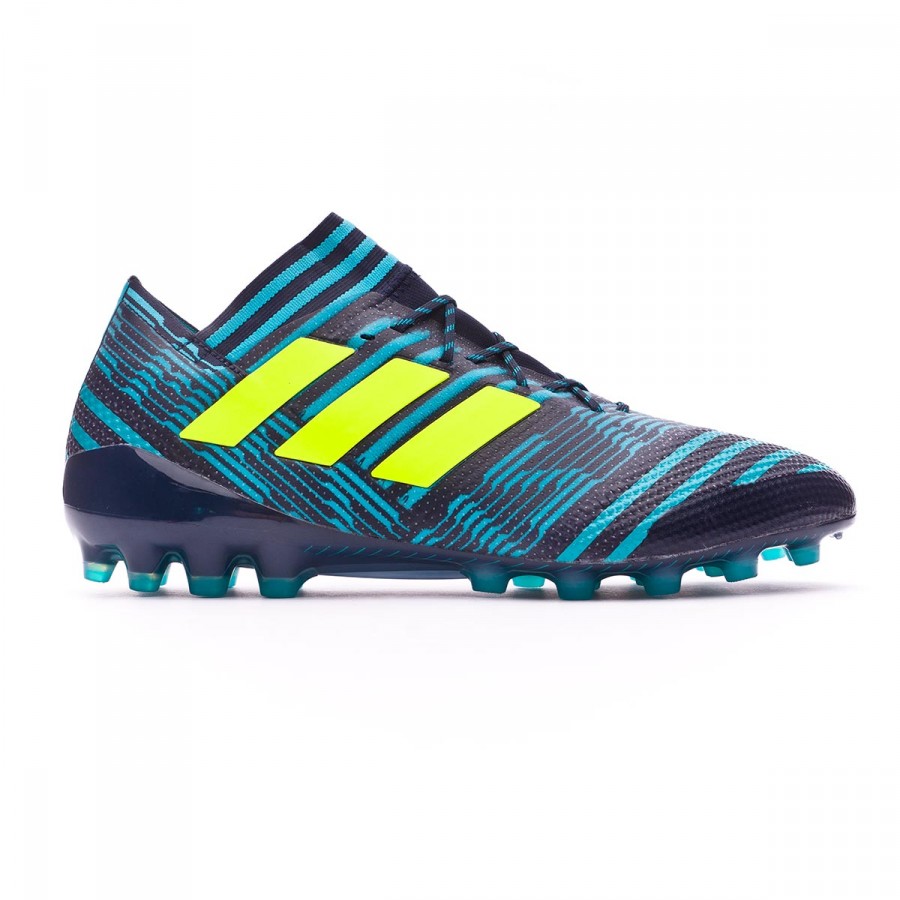 Football Boots adidas Nemeziz 17.1 AG Legend ink-Solar yellow-Energy blue -  Football store Fútbol Emotion