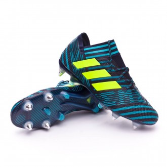Chuteira  adidas Nemeziz 17.1 SG Legend ink-Solar yellow-Energy blue