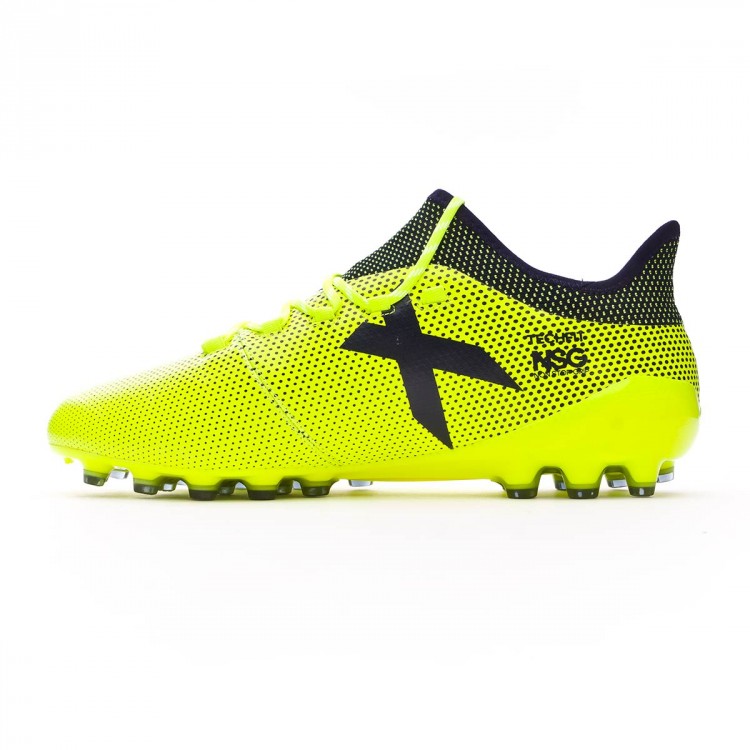 Scarpe adidas X 17.1 AG Solar yellow-Legend ink - Negozio di calcio Fútbol  Emotion