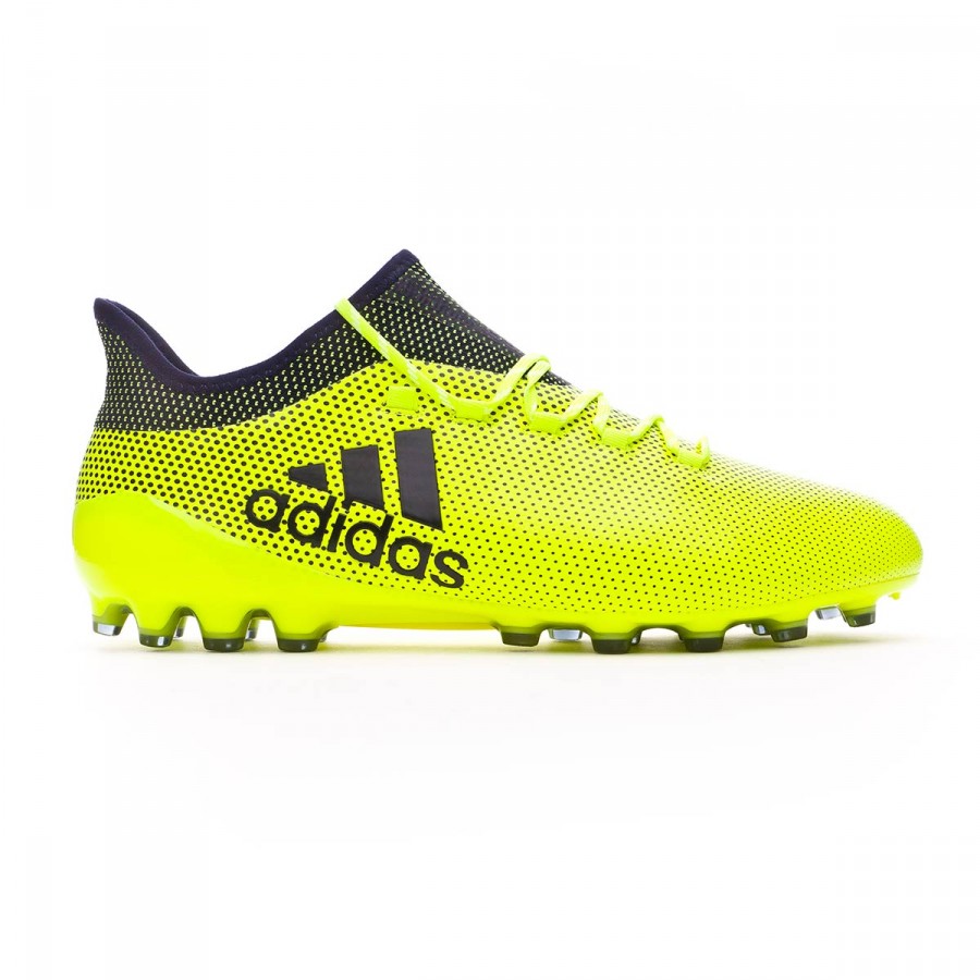 Scarpe adidas X 17.1 AG Solar yellow-Legend ink - Negozio di calcio Fútbol  Emotion
