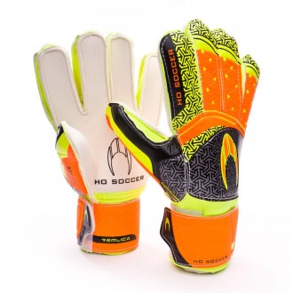 Luvas  HO Soccer Replica Ikarus Laranja-Preto-Amarelo