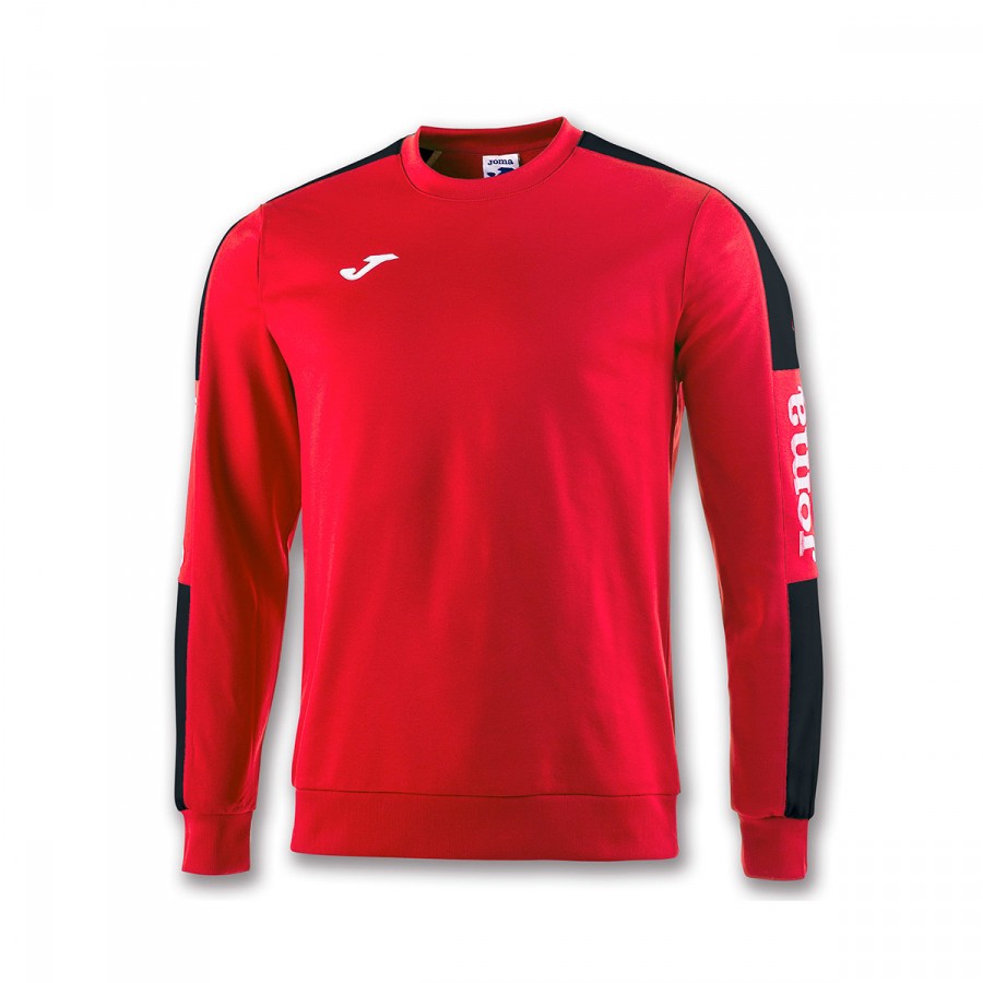 red and black champion sweatshirt