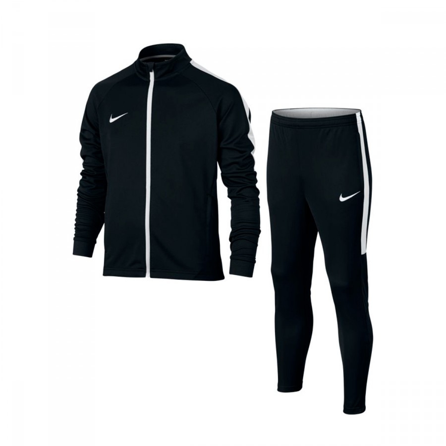 Estallar Indefinido Reposición Chándal Nike Dry Academy Niño Black-White - Fútbol Emotion