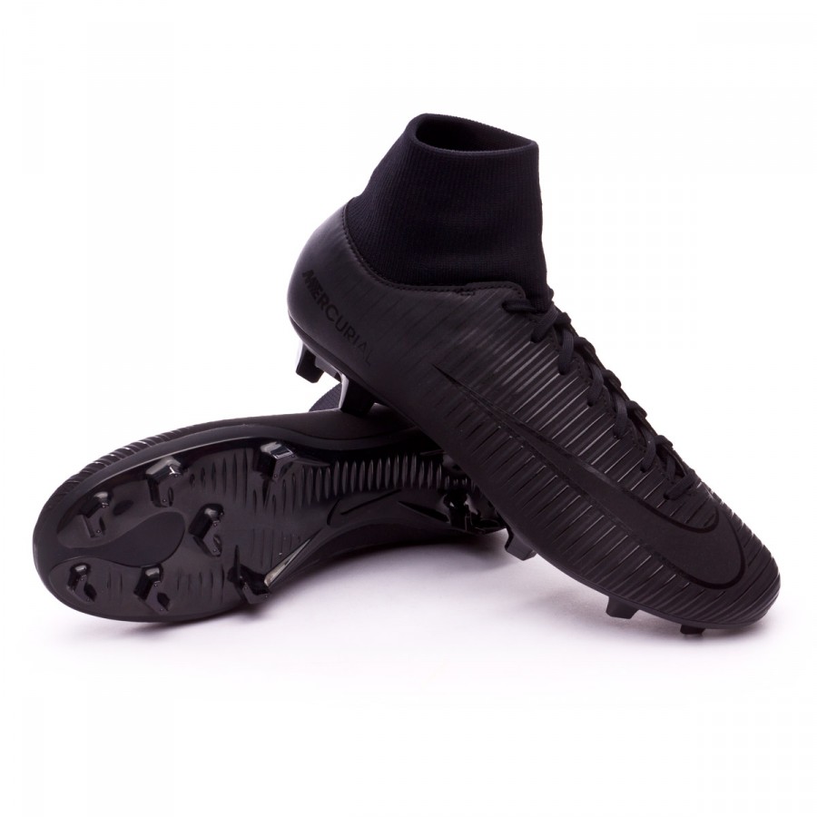 nike mercurial victory vi df fg black