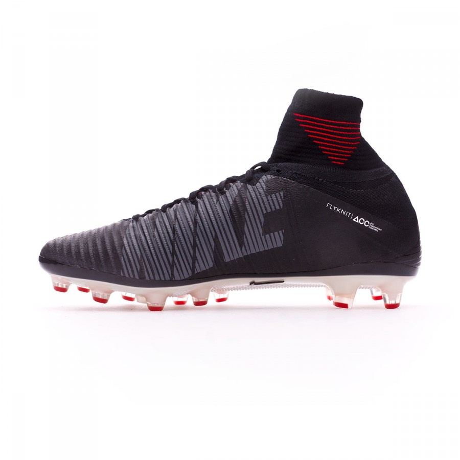 Bota de fútbol Nike Mercurial Superfly V Acc Black-White-Dark Grey - Emotion