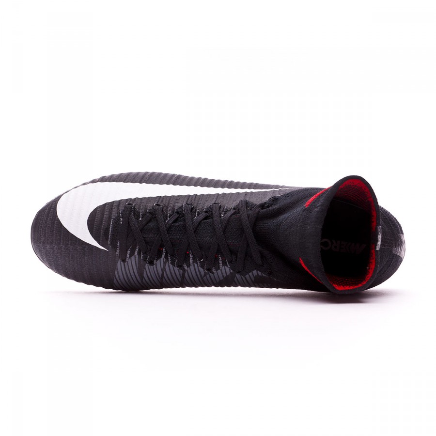 Bota de fútbol Nike Mercurial Superfly V Acc Black-White-Dark Grey - Emotion