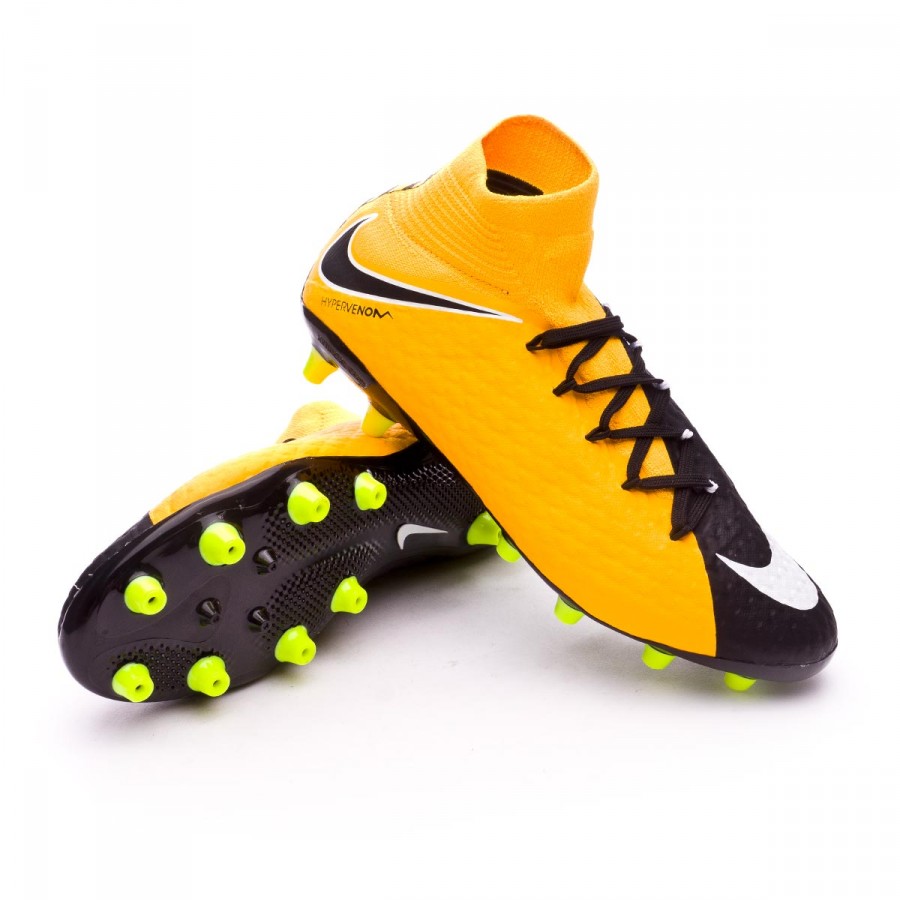 Nike Hypervenom 3 Elite DF FG Jr Black Black Ops