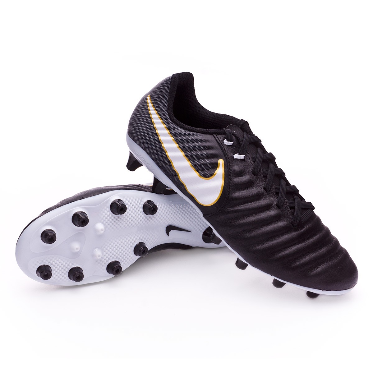 Bota de fútbol Nike Tiempo Ligera IV AG-Pro Black-White - Tienda de fútbol  Fútbol Emotion