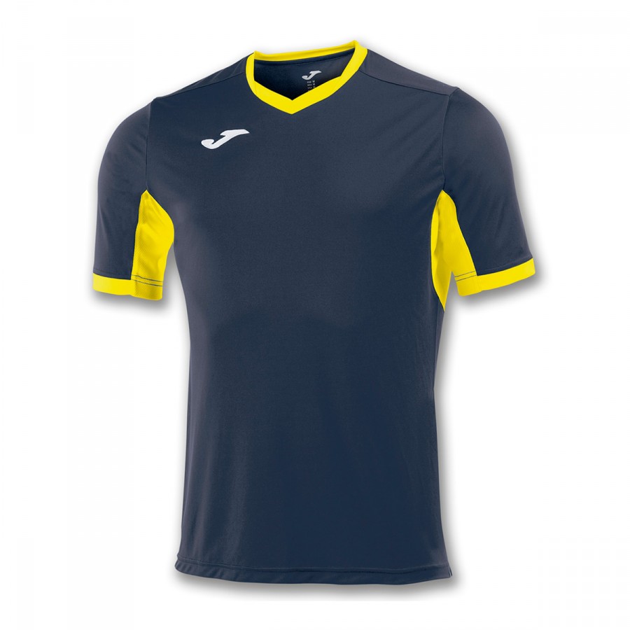 Camiseta Joma Championship IV m/c Azul marino-Amarillo - Tienda de fútbol  Fútbol Emotion