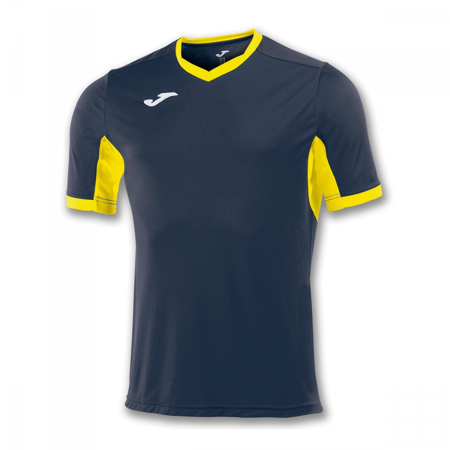 Camiseta Joma Championship IV m/c Azul marino-Amarillo - Fútbol Emotion