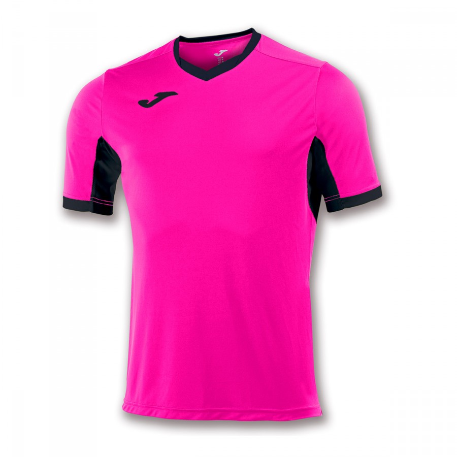 Joma Champion IV ss Safety pink - Black 