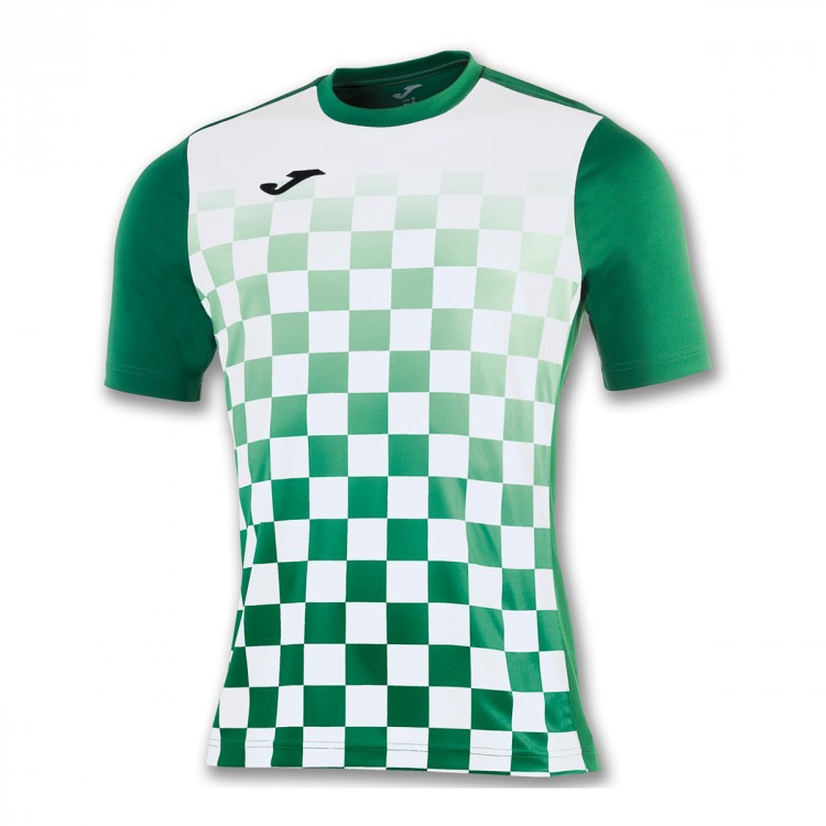 camisetas de futbol color verde y blanco