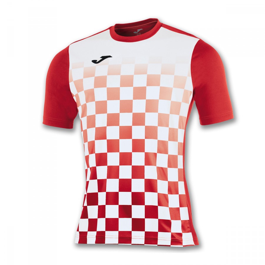 Camiseta Joma Flag m/c Rojo-Blanco - Tienda de fútbol Fútbol Emotion