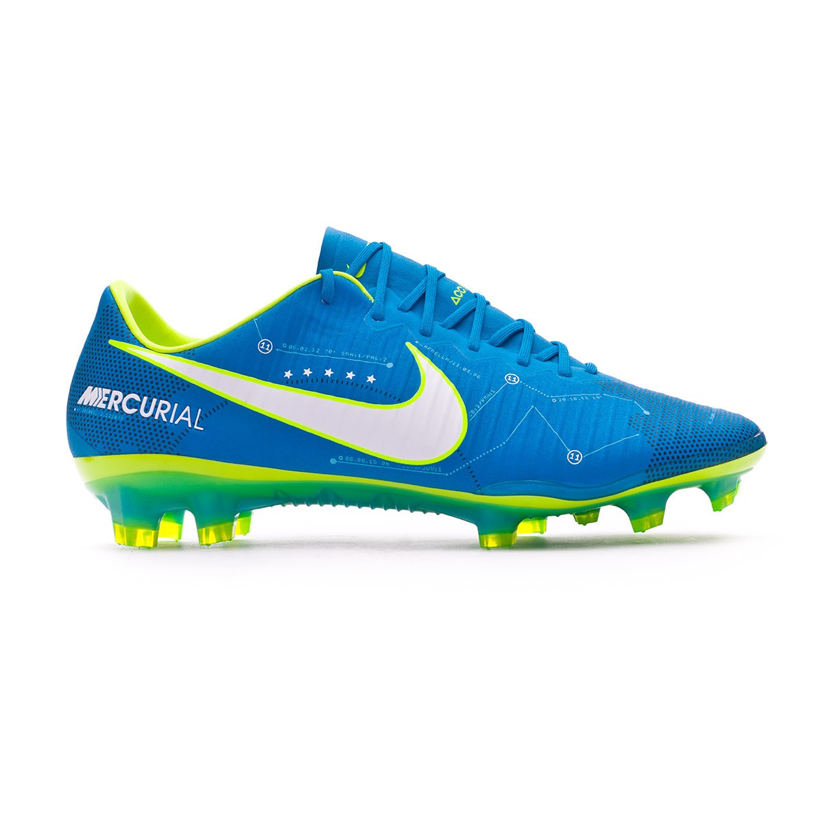 Bota de fútbol Nike Mercurial Vapor XI ACC FG Neymar Blue  orbit-White-Armory navy - Tienda de fútbol Fútbol Emotion