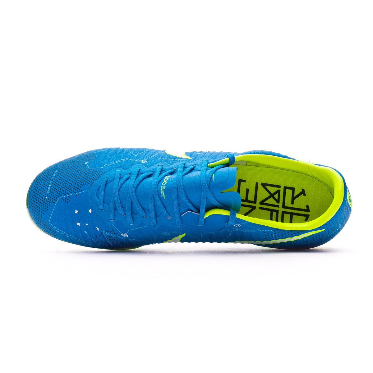 blue neymar boots