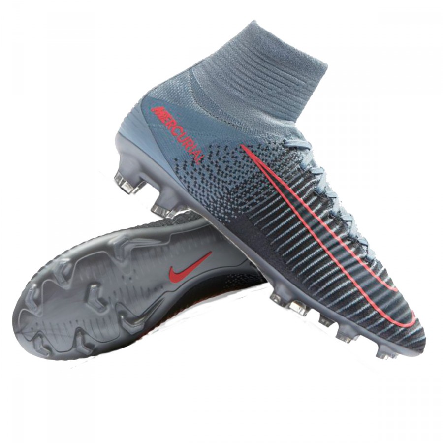 nike mercurial superfly v fg blau f414