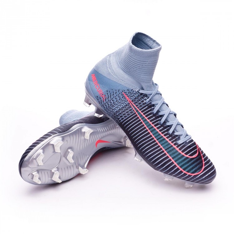 Football Boots Nike Mercurial Superfly V Acc Fg Light Armory Blue Armory Navy Armory Blue Futbol Emotion