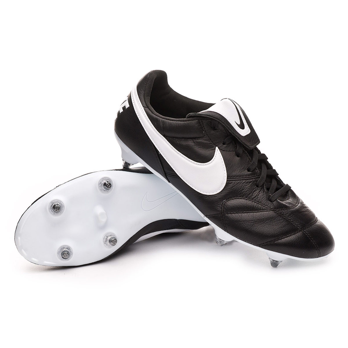 nike black and white football boots