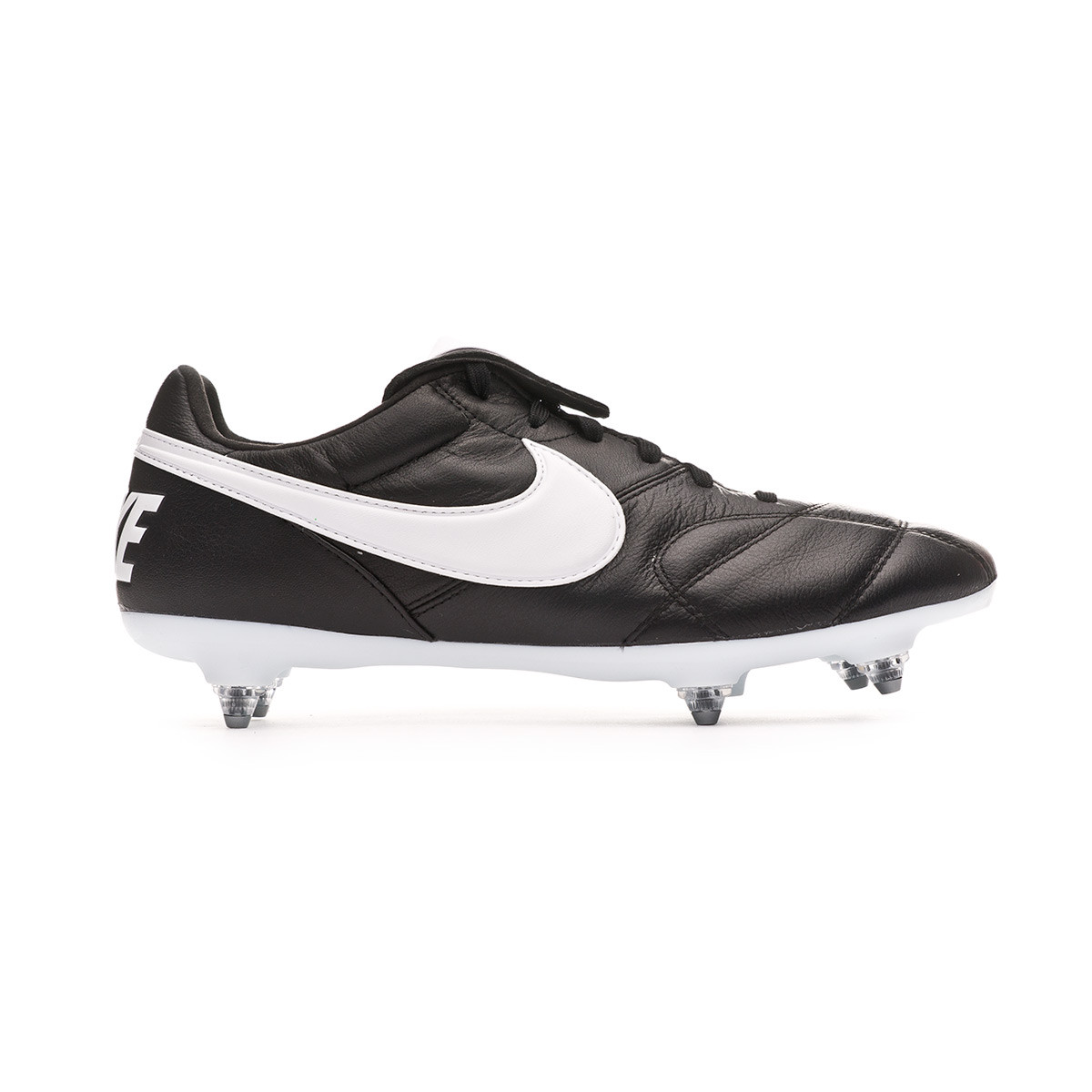 nike boots black and white