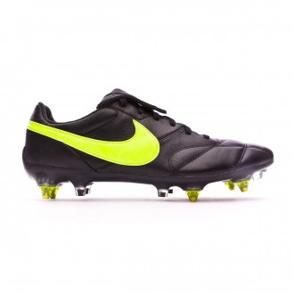 Chuteira Nike Tiempo Premier II Traction SG-Pro Anti-Clog Black-Volt