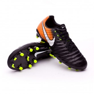 Kids Tiempo Legend VII FG Black-White-Laser orange-Volt