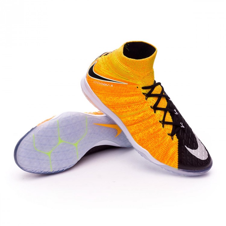 Tenis Nike HypervenomX Proximo II DF IC Laser orange-Black-White-Volt -  Tienda de fútbol Fútbol Emotion