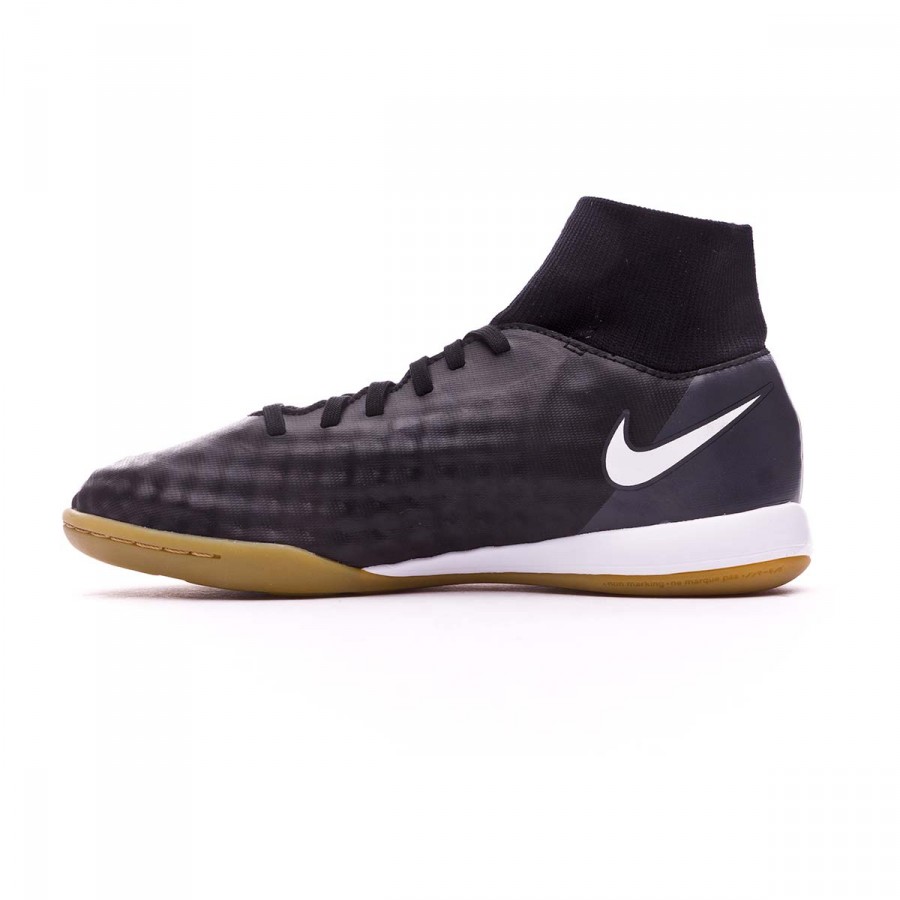 Zapatilla MagistaX Onda II DF IC Niño Black White Cool grey Stadium green Zapatilla MagistaX Onda II DF IC Niño Black White Cool grey Stadium green