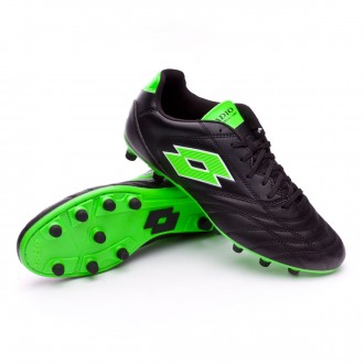 Chuteira  Lotto Stadio 200 FG Black-Mint fluor