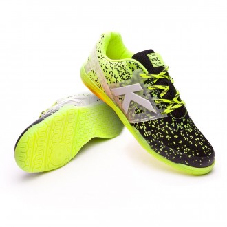 Sapatilha de Futsal  Kelme Subito Knit Limão-Preto