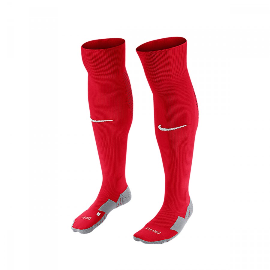 Medias Nike Team Matchfit Over-the-Calf University red-Gym red-White -  Tienda de fútbol Fútbol Emotion