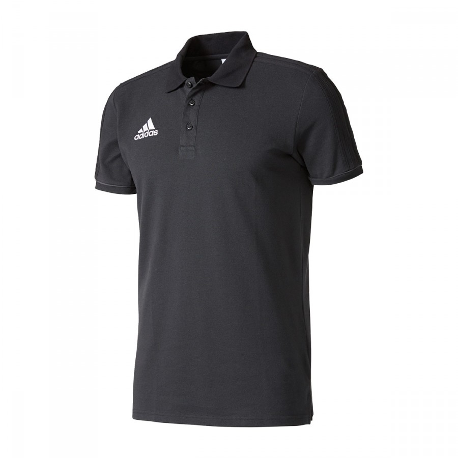 Polo shirt adidas Tiro 17 Black - Football store Fútbol Emotion