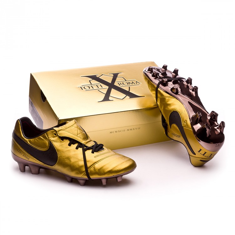 nike totti tiempo gold