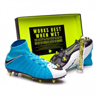 Hypervenom Phantom III DF SG-Pro Anti-Clog White-Black Photo Blue-Chlorine Blue