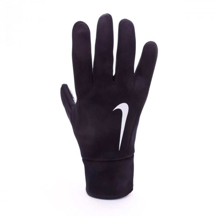 Gloves Nike Hyperwarm Field Player Black-White - Fútbol Emotion