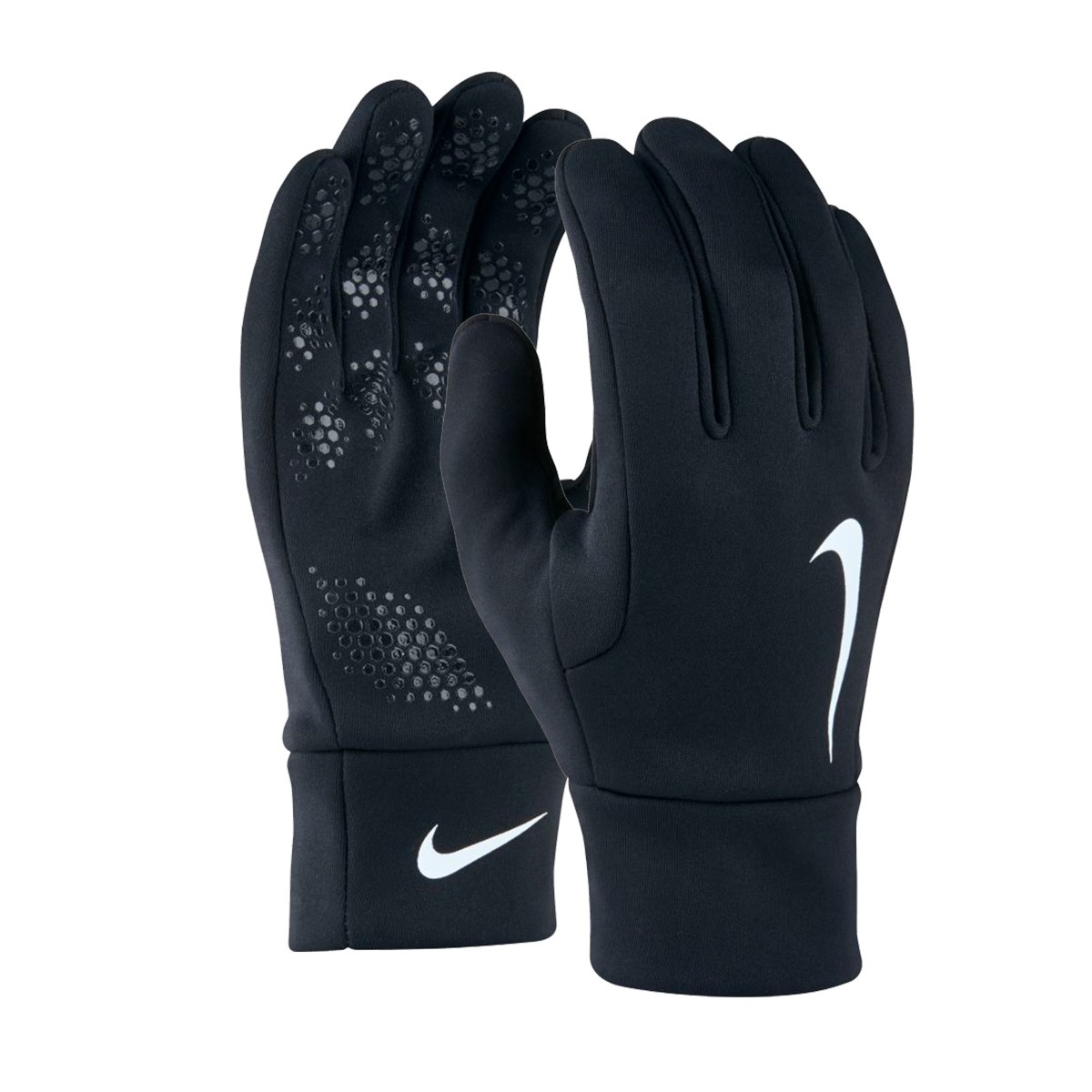 Guanti Nike Hyperwarm Field Player Black-White - Negozio di calcio Fútbol  Emotion