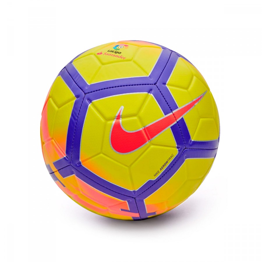 Ball Nike La Liga Strike Football Yellow-Crimson-Purple - Football store  Fútbol Emotion