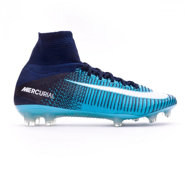 nike mercurial superfly v fg blue