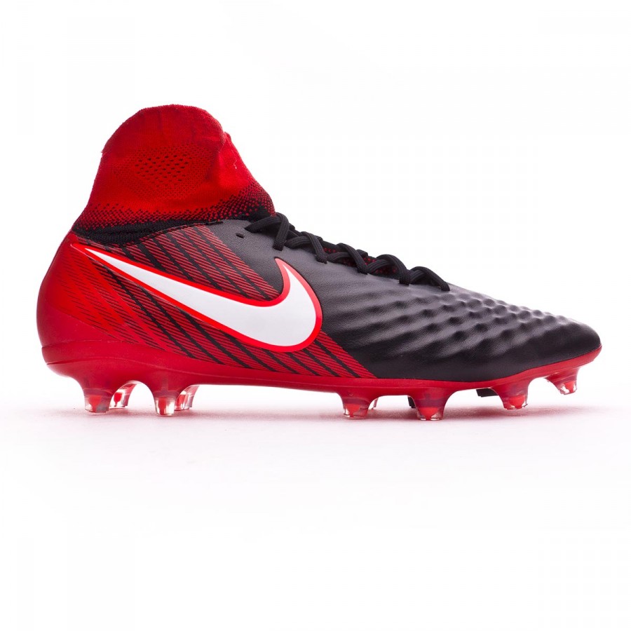 nike magista black and red