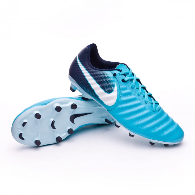 nike tiempo bianche e blu