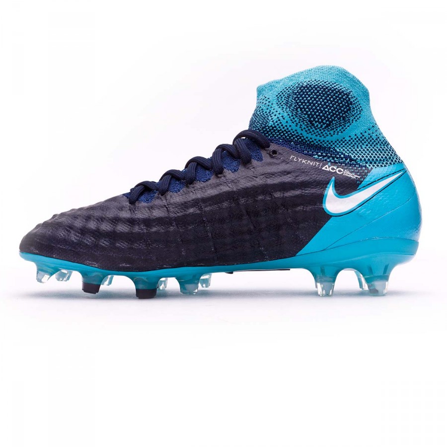 Football Boots Nike Kids Magista Obra II FG Glacier blue-Gamma  blue-Obsidian-White - Football store Fútbol Emotion