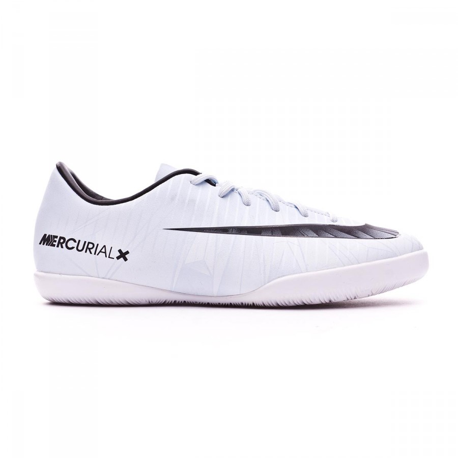 Futsal Boot Nike MercurialX Victory VI CR7 IC kids Blue tint-Black-White -  Football store Fútbol Emotion
