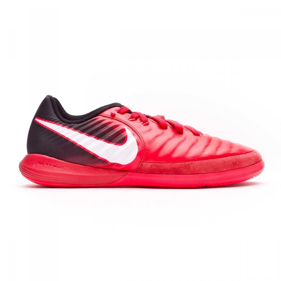 Futsal Boot Nike Kids TiempoX Proximo II IC Black-White-University red -  Football store Fútbol Emotion