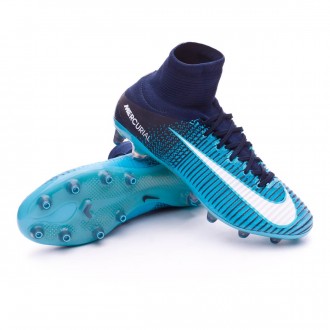 Bota  Nike Mercurial Superfly V ACC AG-Pro Obsidian-White-Gamma blue-Glacier blue