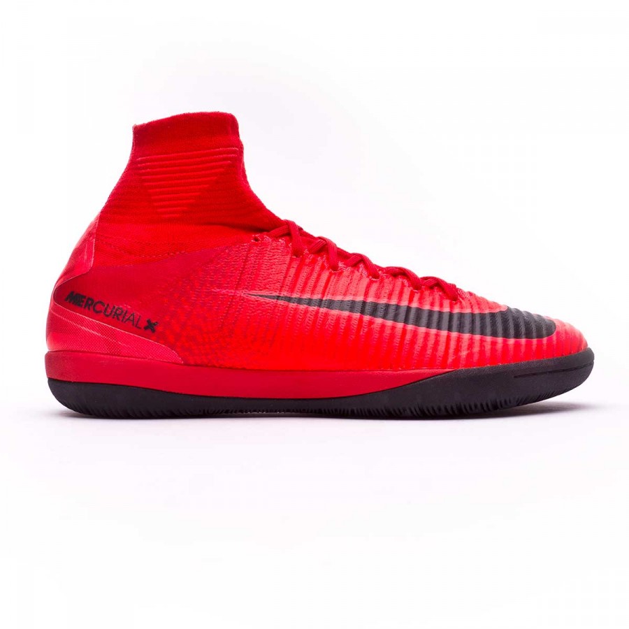 Futsal Boot Nike MercurialX Proximo II DF IC University red-Black-Bright  crimson - Football store Fútbol Emotion