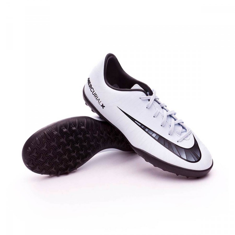 Zapatilla Nike MercurialX Victory VI CR7 Turf Niño Blue  tint-Black-White-Blue tint - Tienda de fútbol Fútbol Emotion