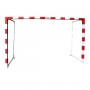Set of 80x80mm Folding Metal Futsal Goals