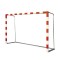 Cage de but de futsal en aluminium transportable 80x80 mm