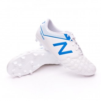 Chuteira  New Balance Visaro 1.0 Liga AG Piel White-Blue